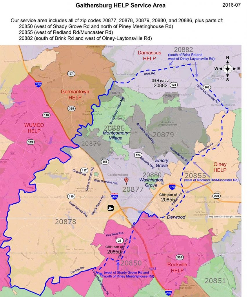 gaithersburg help gbh service area zip codes map 2016 07 1000w